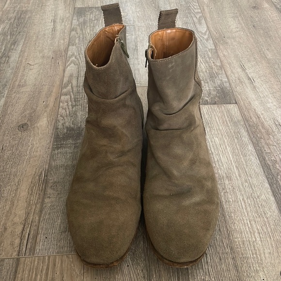 Neosens Mens Slouchy Brown Boots - Picture 1 of 6